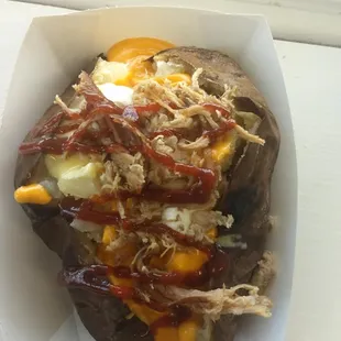 Big Al's Loaded Pork Tater