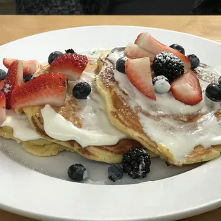 Pancake and Fruit Stack