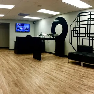 Check out the recently renovated and upgraded lobby at Memphis Escape Rooms.