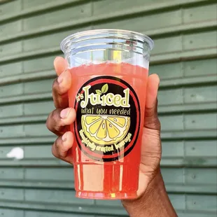 Strawberry basil lemonade