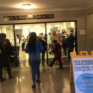 Entrance to dining area