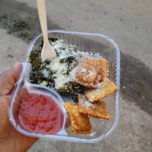 2014-05-29; Memphis Italian Festival | A taste of Italy in the South! - Marquette Park [Ravioli &amp; Italian Spinach]