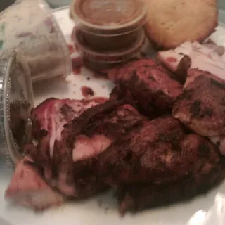 Whole Smoked Chicken Plate