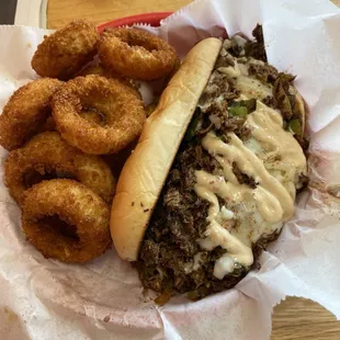 Philly Cheesesteak with Provolone