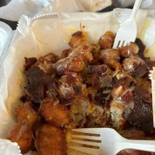 Bacon Cheese Tots - so good!