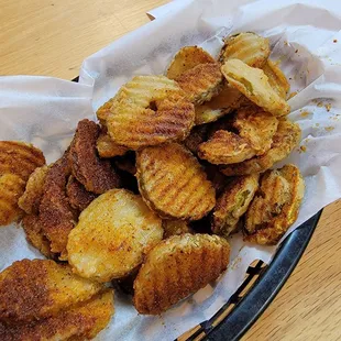 Order of fried pickles