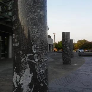 Cool columns with different languages on each one.