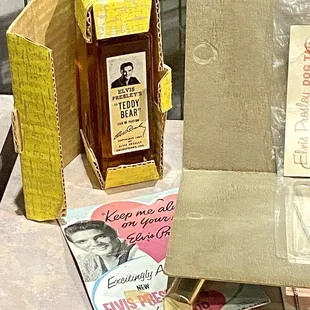 Elvis Perfume &amp; Elvis Lipstick Vintage Memorabilia