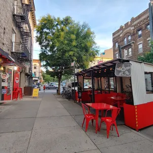 Outdoor seating