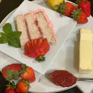 Strawberries and Cream cake