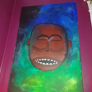 Artwork in the Red Room