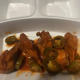 South Miami jalapeño party wings