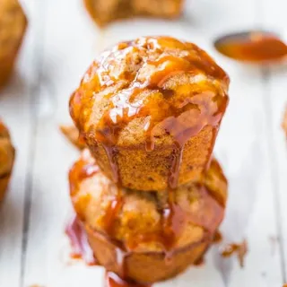 2 Mini Caramel Waffle