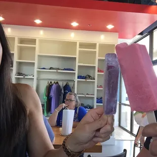 Strawberry and lemon blueberry