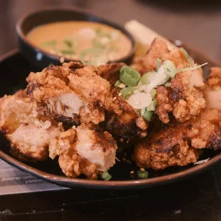 Karaage with Sesame Sauce