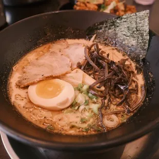 Black Garlic Ramen