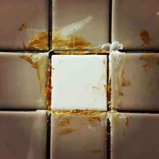 You got a whole hardware store at you disposal &amp; that&apos;s how you repair a cheap tile job.