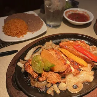 Fajita Plate (Chicken or Beef)