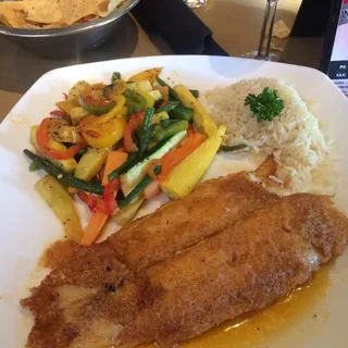 Pescado al Mojo de Ajo