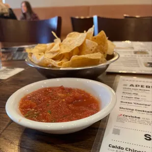 house chips and salsa