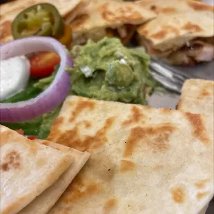 chicken quesadillas