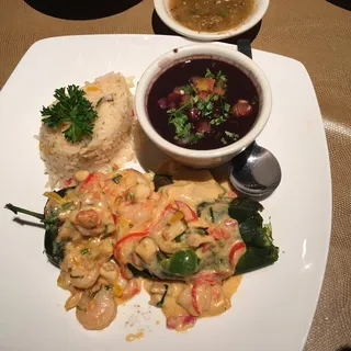 Roasted Seafood Relleno
