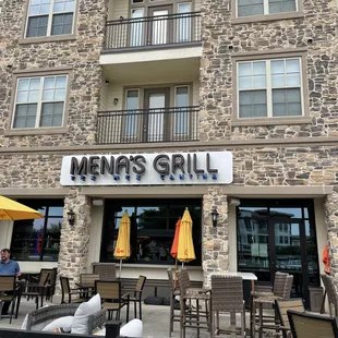 Outside of restaurant