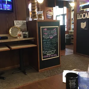 Can you believe I took picture of special then order off the menu!  Dum Dum!