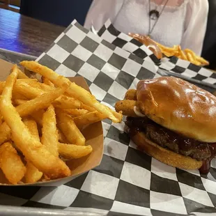 Mozzarella Stick Burger (minus lettuce &amp; tomato)