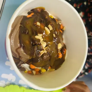 My granddaughter went all out