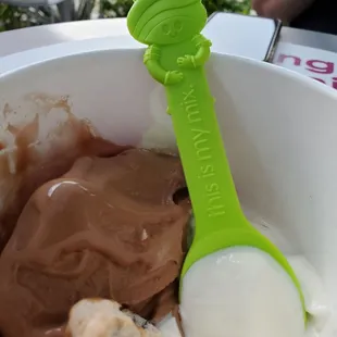 Half gone, this coffee flavor is decadent!