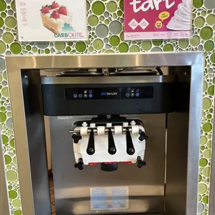 an ice cream machine