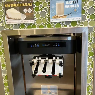 an ice cream machine
