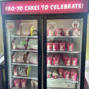 They have cakes for sale!