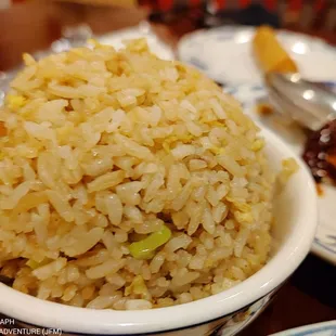 a bowl of rice