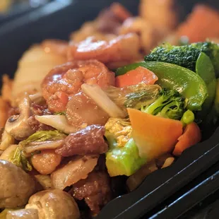 meat and vegetables