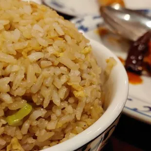 a bowl of fried rice