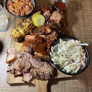 Platter that feeds 1-2 people.