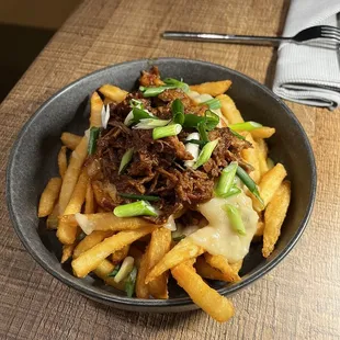 Brisket poutine