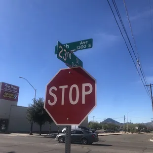 Park on 23rd before the bakery