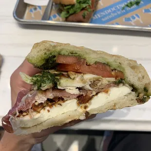 Chicken and Prosciutto Sandwich