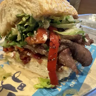 Chimichurri Steak & Bacon Sandwich