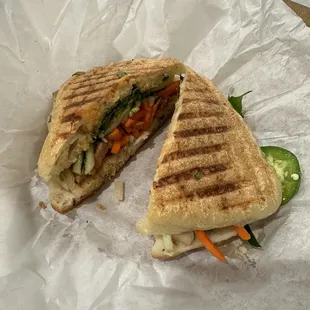Vegan Bahn Mi Sandwich