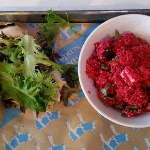 Red Beet and Quinoa