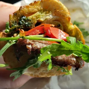 Peruvian Steak Sandwich