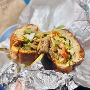 Peruvian Steak Sandwich