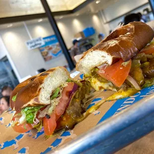 Peruvian steak sandwich. 4/10. But you like my pic right?