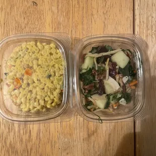 Curry Couscous and Apple Pecan Salad