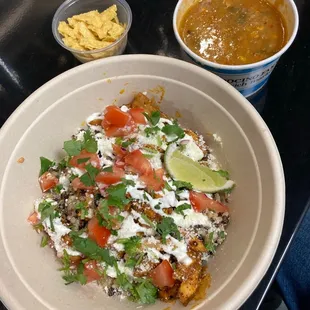 Smoky Chicken Elote Bowl