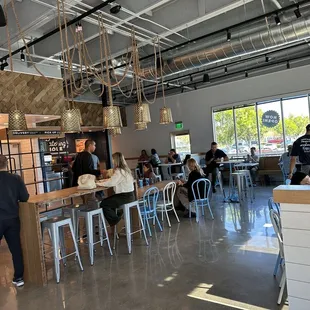 customers in a restaurant